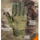 Перчатки тактические защитные A.S.S. Tactical-26 олива [STRIKE GEAR]